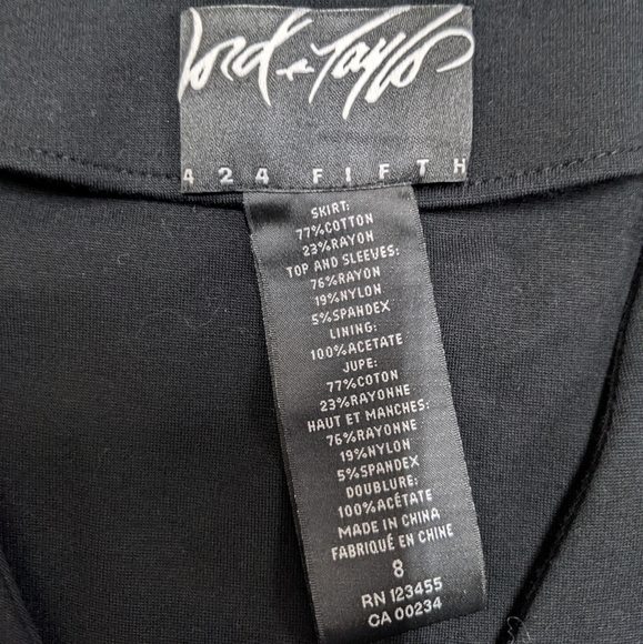 Lord and Taylor Fit and Flare Dress - Picture 5 of 8